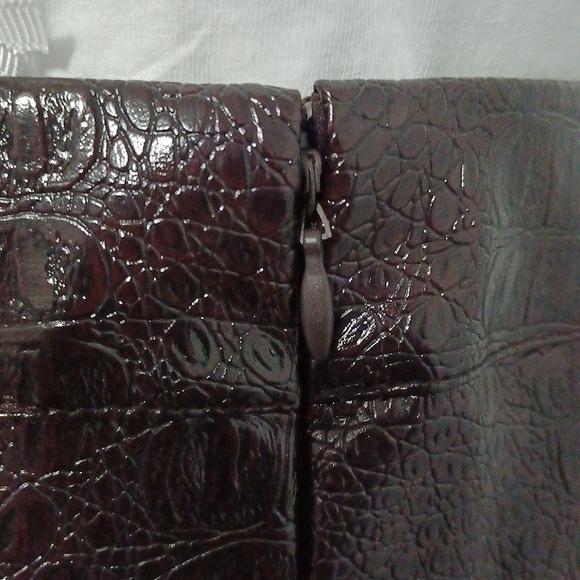 Rachel Comey Brown Long Pencil Skirt with Buttons and Pockets - Picture 9 of 13